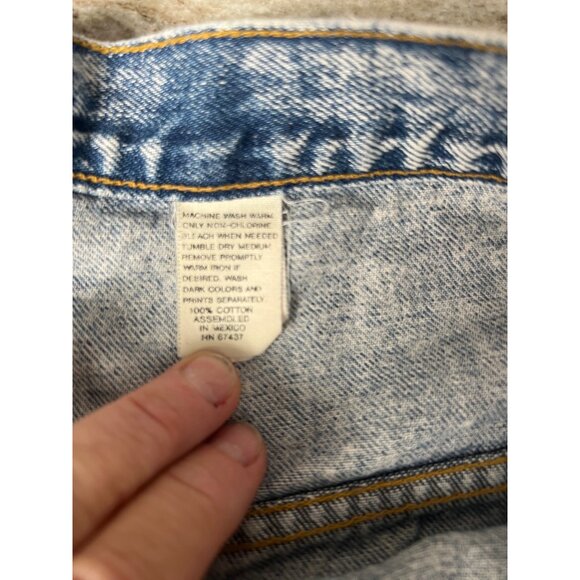 Sasson Modern Basics Acid Wash 80’s Mom Jeans Super High Waist Size 26W Women’s - Picture 4 of 10